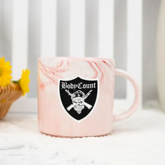 Discover Body Count - Black  (1) Marble Mugs