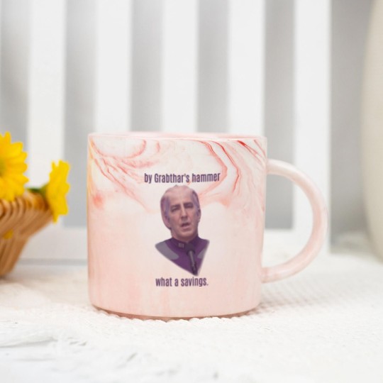 Discover Galaxy Quest - "What a Savings" Marble Mugs