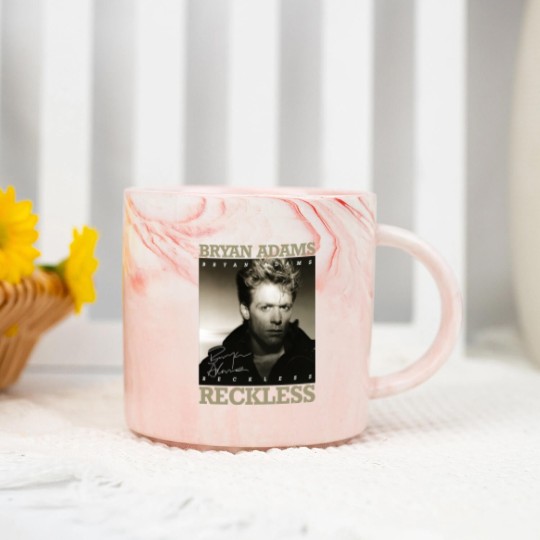 Discover Vtg Bryan Adams Marble Mugs, Gift For Fans