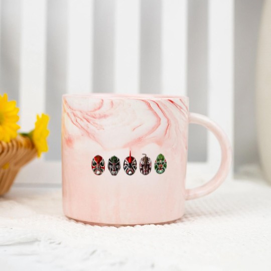 Discover The Five Deadly Venoms Marble Mugs