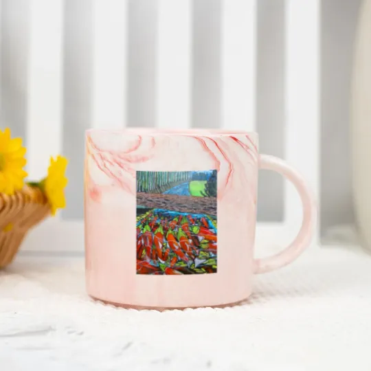 Discover Return of the Sockeye Salmon Marble Mugs