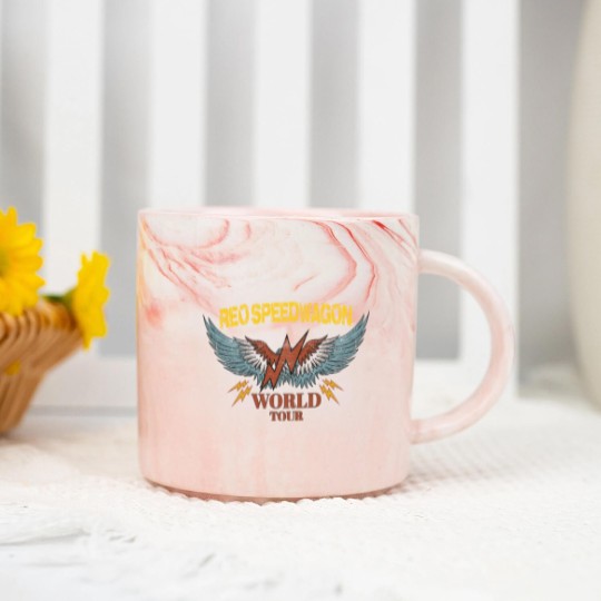 Discover word tour reo Marble Mugs