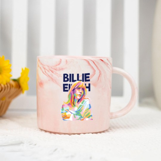 Discover Billie Ellish Marble Mugs
