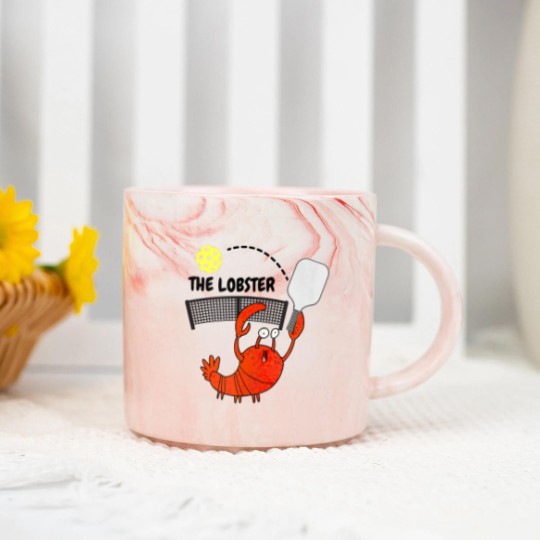 Discover Pickleball Lovers The Lobster 7751 Marble Mugs