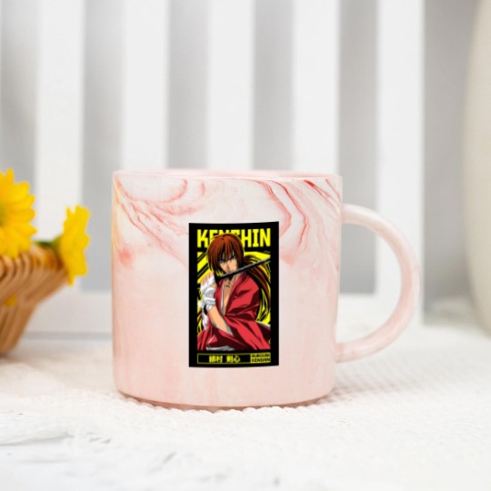 Discover Himura Kenshin = Rurouni Kenshin = Anime Marble Mugs