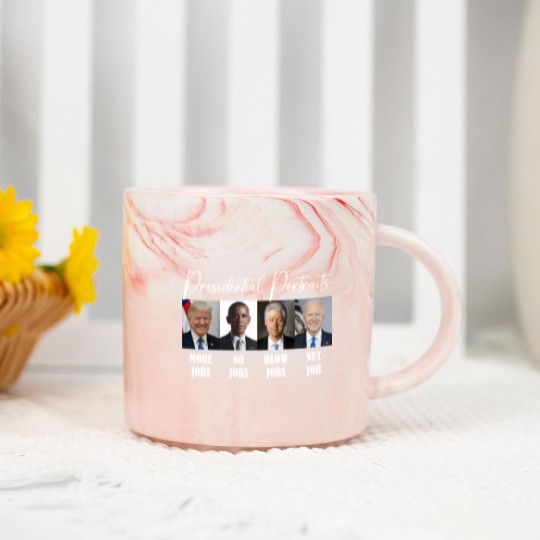 Discover Presidential Portrait Marble Mugs - Sarcastic Marble Mugs - Women's Marble Mugs - Mens Marble Mugs