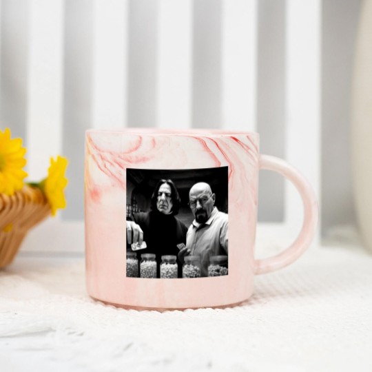 Discover Snape! We need to Cook! Unisex Gildan Cotton Marble Mugs