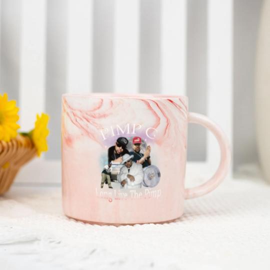 Discover Pimp C Marble Mugs, Pimp C Vintage Marble Mugs, Pimp C Hiphop Rapper Marble Mugs
