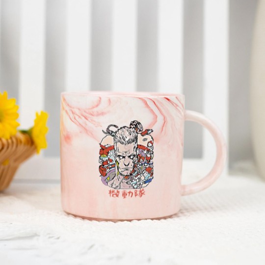 Discover Ghost in the Shell Batou - Ghost In The Shell - Marble Mugs