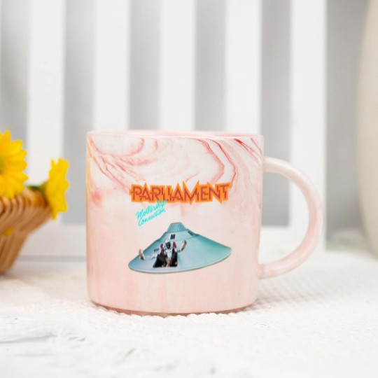 Discover PARLIAMENT FUNKADELIC MOTHERSHIP CONNECTION George Clinton Marble Mugs