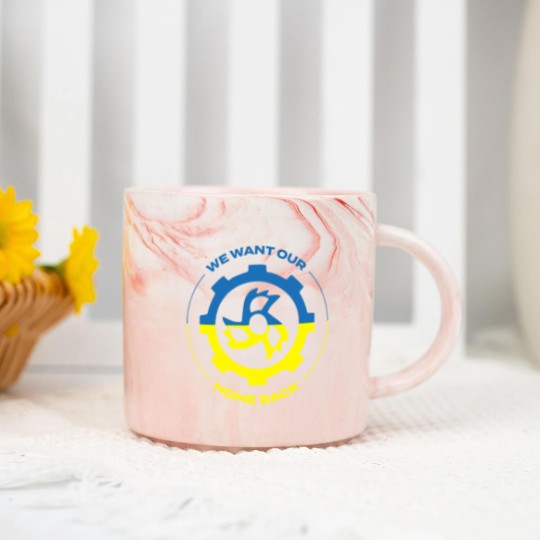 Discover Jinjer Logo Marble Mugs