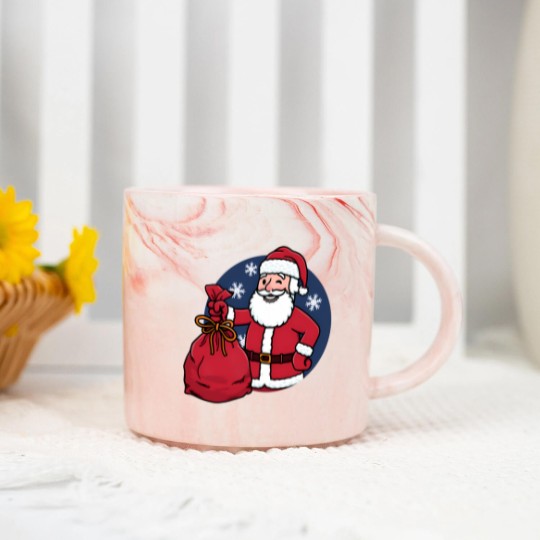 Discover Vault Santa - Falllout - Marble Mugs