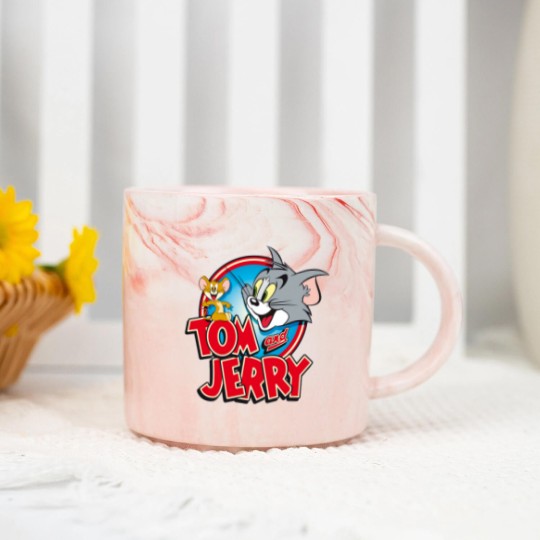 Discover Tom And Jerry Cartoon Marble Mugs