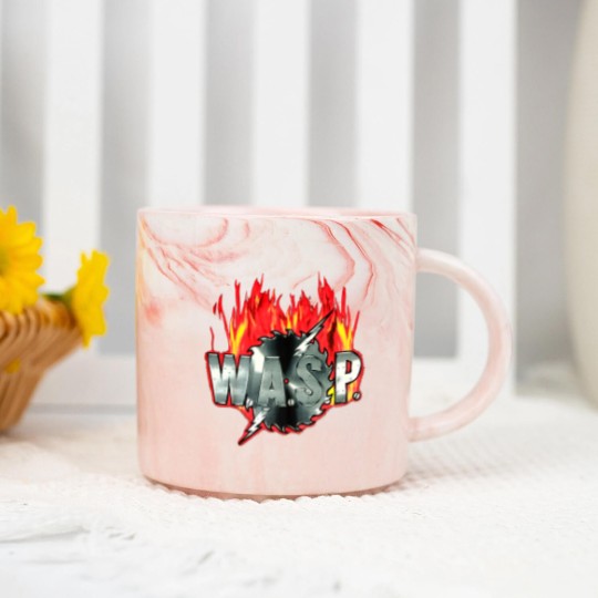 Discover W.A.S.P HEADLESS 1989 Music Marble Mugs K2, W.A.S.P Tour 2023