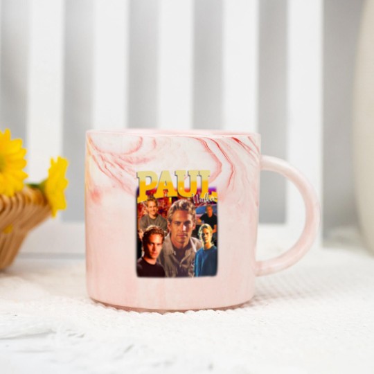 Discover Paul Walker Marble Mugs, Paul Walker Marble Mugs, Paul Walker Fan Marble Mugs, Paul Walker Fan Gift