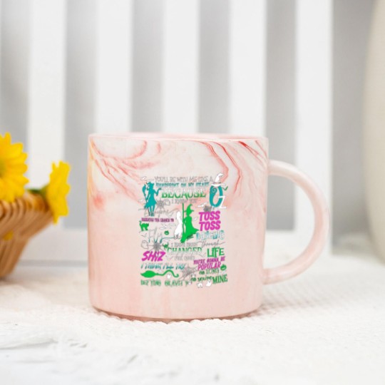 Discover Wicked A New Musical Vintage Marble Mugs, Musical Wicked Marble Mugs, Wicked Marble Mugs