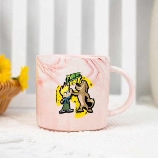 Discover Johnny Test Marble Mugs