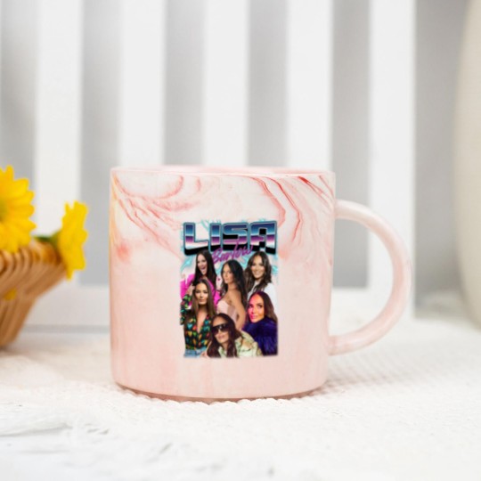 Discover 90s Vintage Marble Mugs, Lisa Barlow, RHOSLC, The Real Housewives Marble Mugs