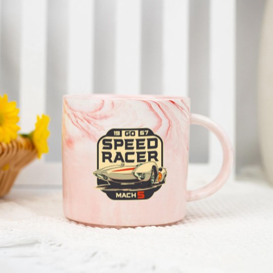 Discover Speed Racer Marble Mugs