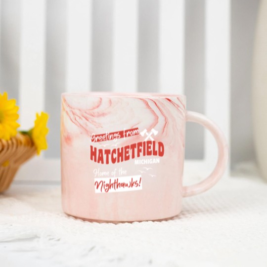 Discover Starkid - Greetings from Hatchetfield Marble Mugs