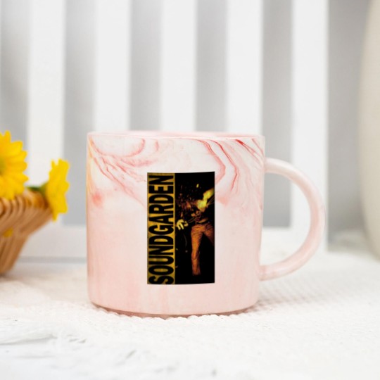 Discover Soundgarden Marble Mugs - Rock Music Marble Mugs - Chris Cornell