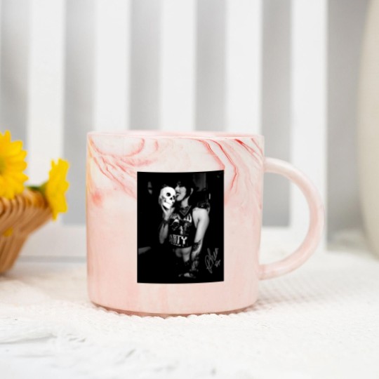 Discover Rhea Ripley Skull Marble Mugs Size S-5XL Marble Mugs