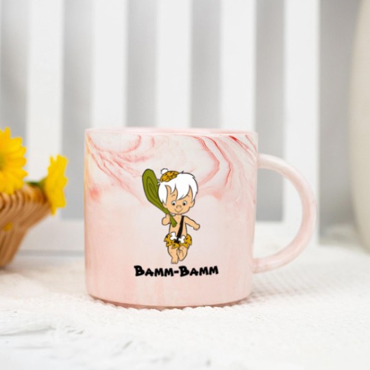 Discover The Flintstones | Bamm-Bamm Rubble Marble Mugs