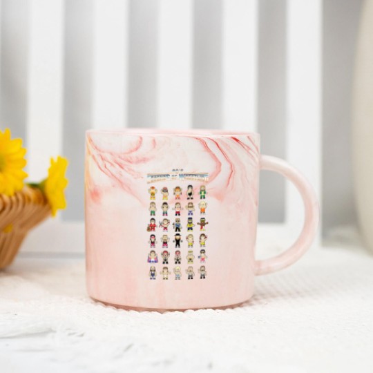 Discover Legends of Wrestling Retro Adults Marble Mugs