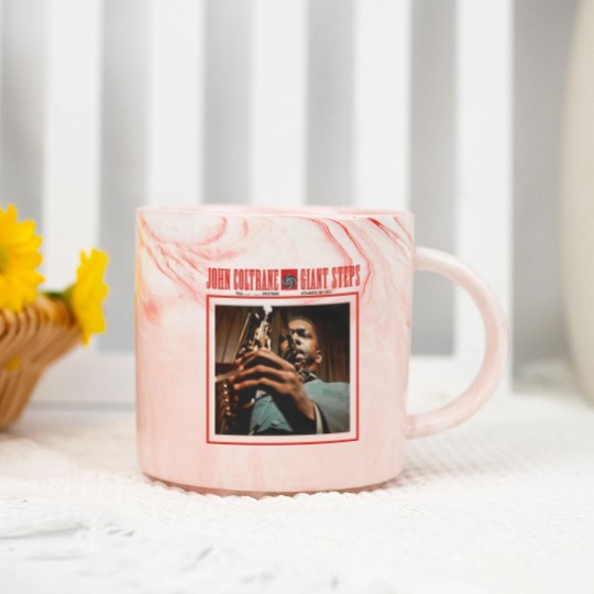 Discover Men's Cotton Crew Marble Mugs John Coltrane Giant Steps