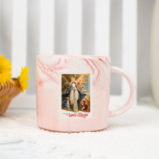 Discover Vtg 1978 Lord of the Rings Marble Mugs