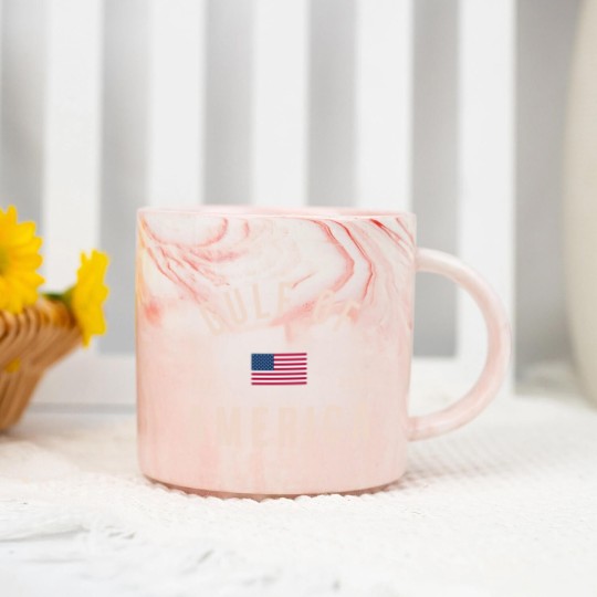 Discover Gulf of America Marble Mugs, Comfort Colors Unisex Patriotic Marble Mugs, United States of America Marble Mugs
