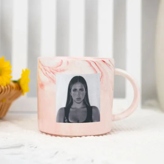 Discover Tate McRae Inspired | Unisex Marble Mugs
