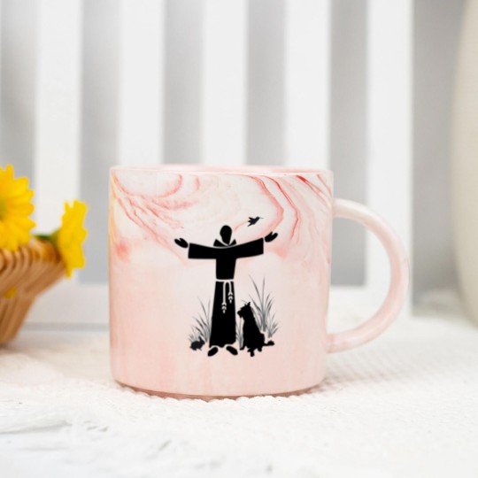 Discover Feast of St Francis of Assisi Marble Mugs