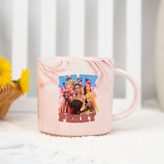 Discover Katy Perry Marble Mugs, Katy Perry Fan Marble Mugs, Katy Perry Bootleg Y2k Clothing
