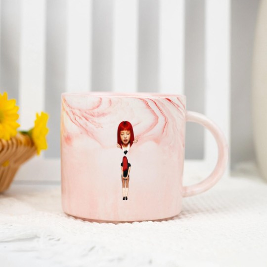 Discover Jennie Blackpink Ruby Album 2025 Marble Mugs
