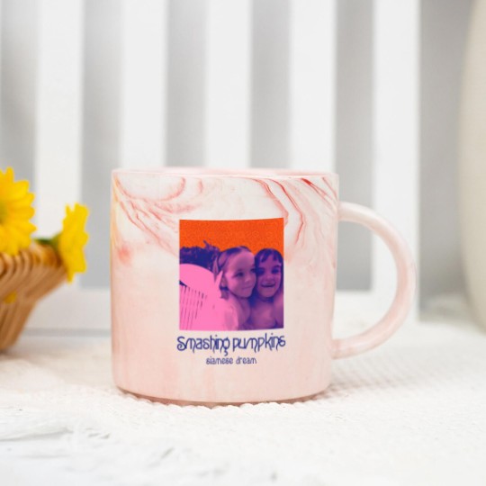 Discover SMASHING PUMPKINS Siamese Dream Band Marble Mugs