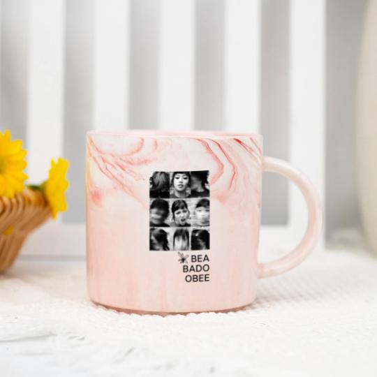 Discover Beabadoobee Marble Mugs, Rock Music Marble Mugs, Beabadoobee Merch