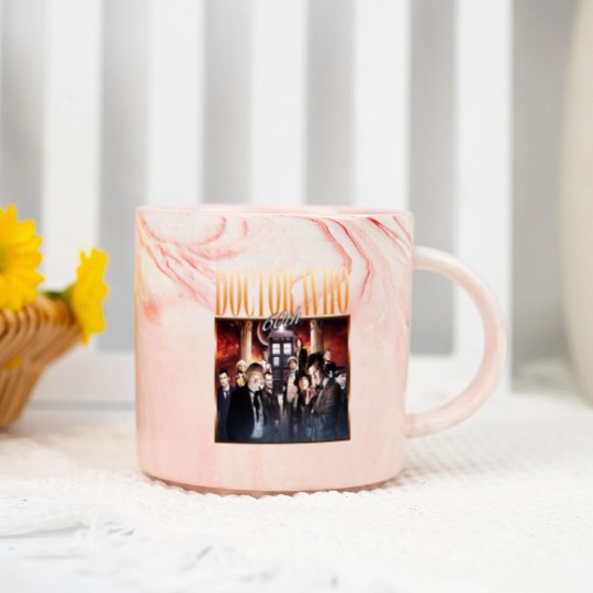 Discover Doctor Who 60th Anniversary 1963 ? 2023 Signature Thank You Marble Mugs, Trendy Marble Mugs