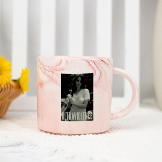 Discover Lana Del Rey Ultraviolence Marble Mugs, Vintage Fan