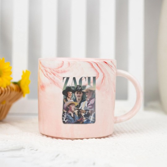 Discover Vintage Zach Top Country Music Festival 2025 Rap Marble Mugs, Singer Band king of country Marble Mugs