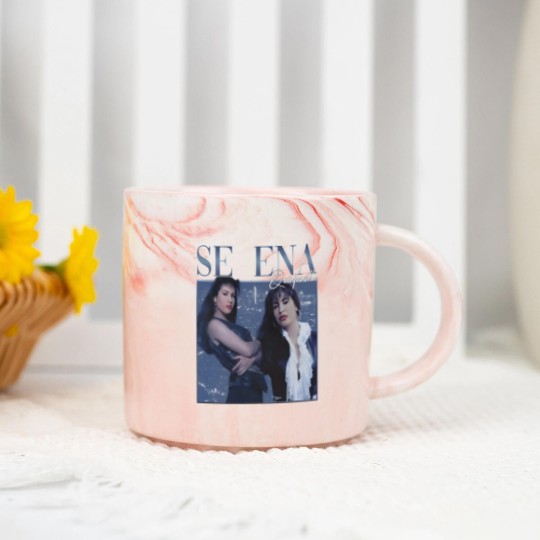 Discover Vintage 90s Selena Quintanilla Marble Mugs - Unisex Design