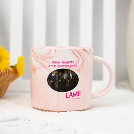 Discover Johnny Thunders L.A.M.F Marble Mugs