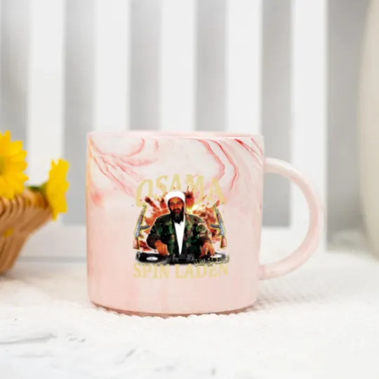 Discover Osama Spin Laden 90s style vintage raptee Marble Mugs