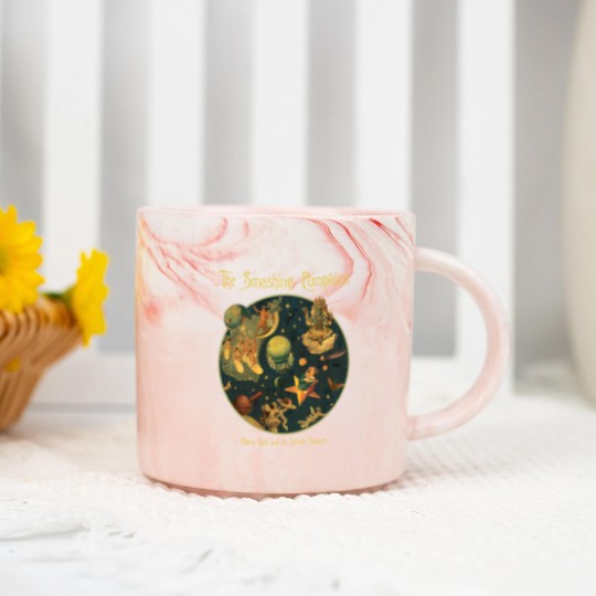 Discover Vintage 1996 The Smashing Pumpkins Band Tour Marble Mugs