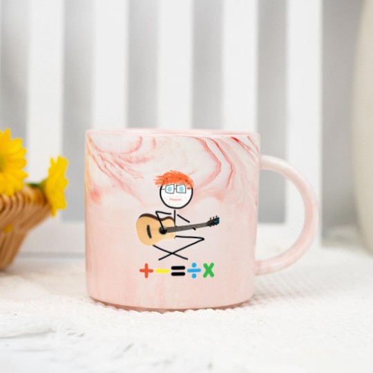 Discover Funny Sheeran Onesies, the Mathematics Tour Onesies, Ed Shee Concert Onesies Marble Mugs