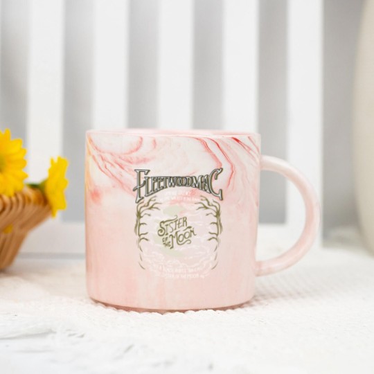 Discover Vintage Fleetwood Mac Marble Mugs, Sisters Of The Moon Marble Mugs, Fleetwood Mac Marble Mugs