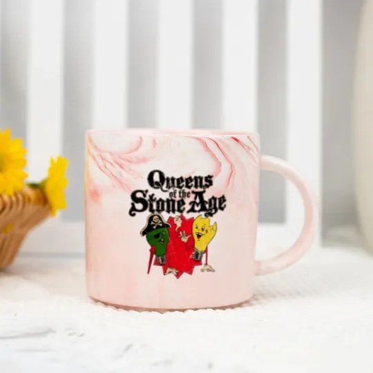 Discover Queens Of The Stone Age Marble Mugs, Queens Of The Stone Age Band Marble Mugs