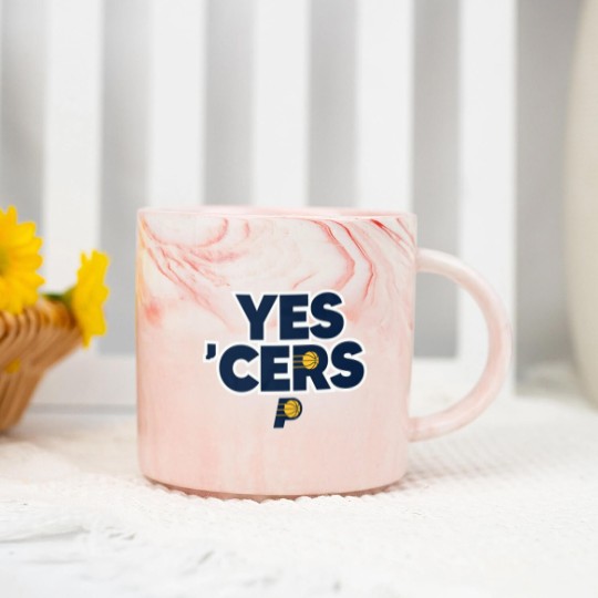 Discover Vintage Yes 'Cers Design Funny Vintage Yes 'Cers  Unisex Marble Mugs