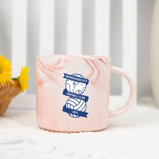 Discover Birmingham City FC Logo Marble Mugs