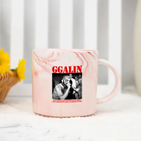 Discover GG Allin Marble Mugs UK SHIPPING Included